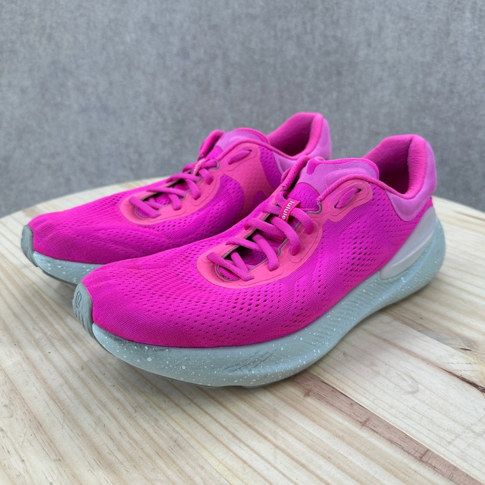 lululemon Beyondfeel Womens Running Shoes Pink Speckled Sneakers 11.5